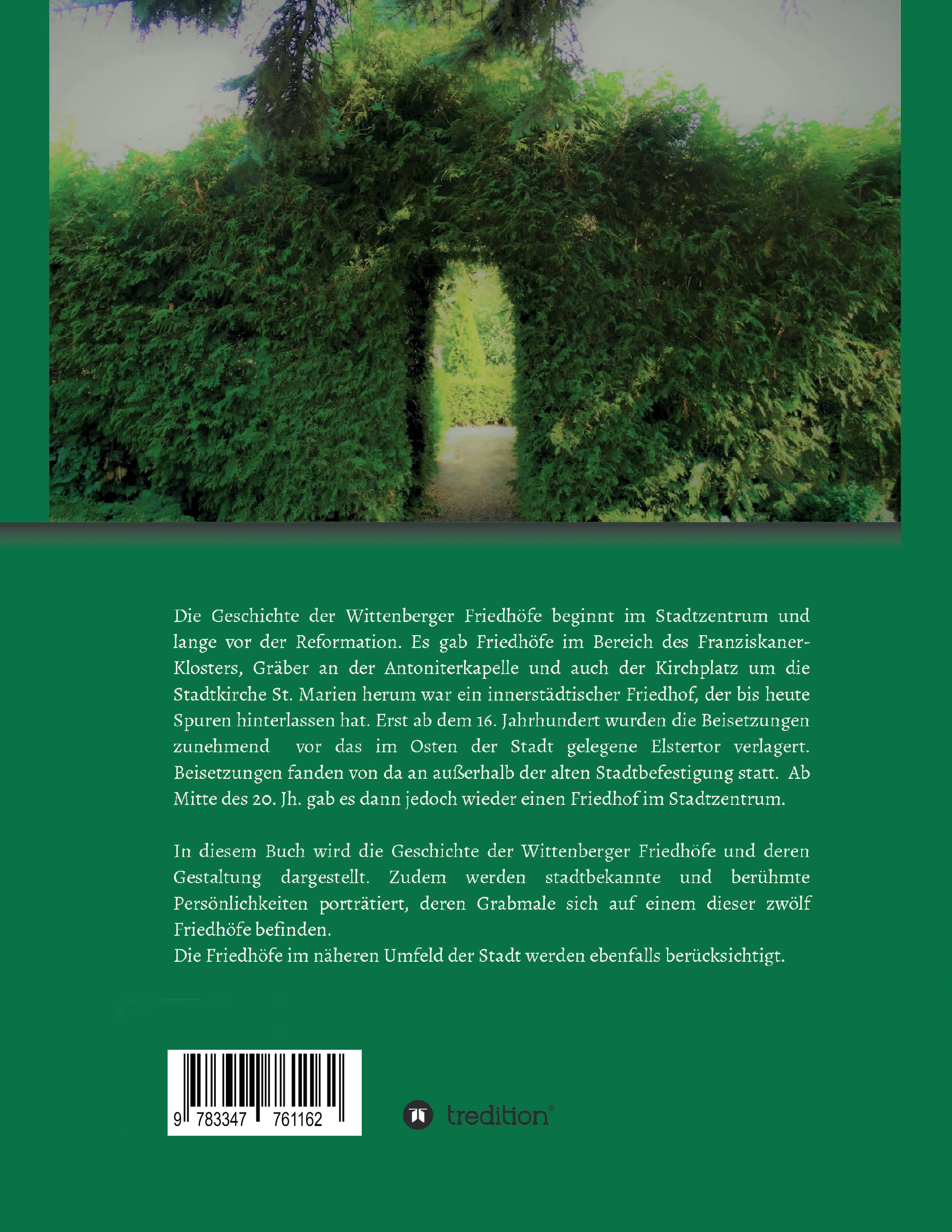 Rückseitencover Wittenberger Friedhöfe