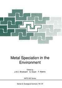 Vorderes Coverbild Metal Speciation in the Environment