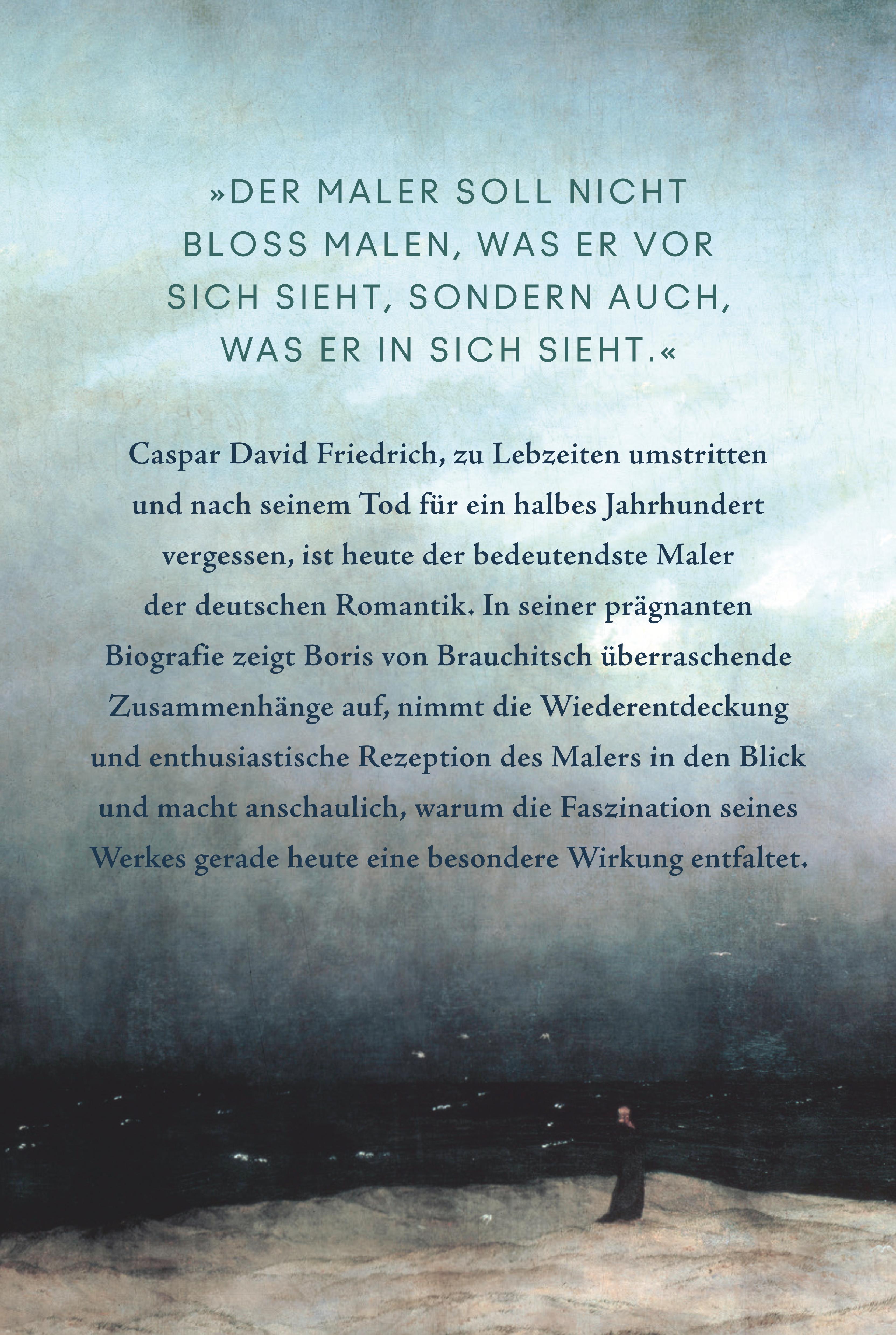 Rückseitencover Caspar David Friedrich