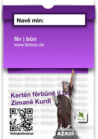 Vorderes Coverbild Kurdisch Lernen mit Karteikarten