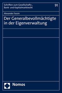 Vorderes Coverbild Der Generalbevollmächtigte in der Eigenverwaltung