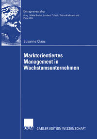 Vorderes Coverbild Marktorientiertes Management in Wachstumsunternehmen