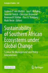 Vorderes Coverbild Sustainability of Southern African Ecosystems under Global Change