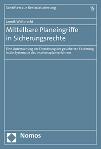 Vorderes Coverbild Mittelbare Planeingriffe in Sicherungsrechte