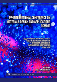Vorderes Coverbild 7th International Conference on Materials Design and Applications (ICMDA)