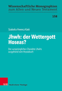 Vorderes Coverbild Jhwh: der Wettergott Hoseas?
