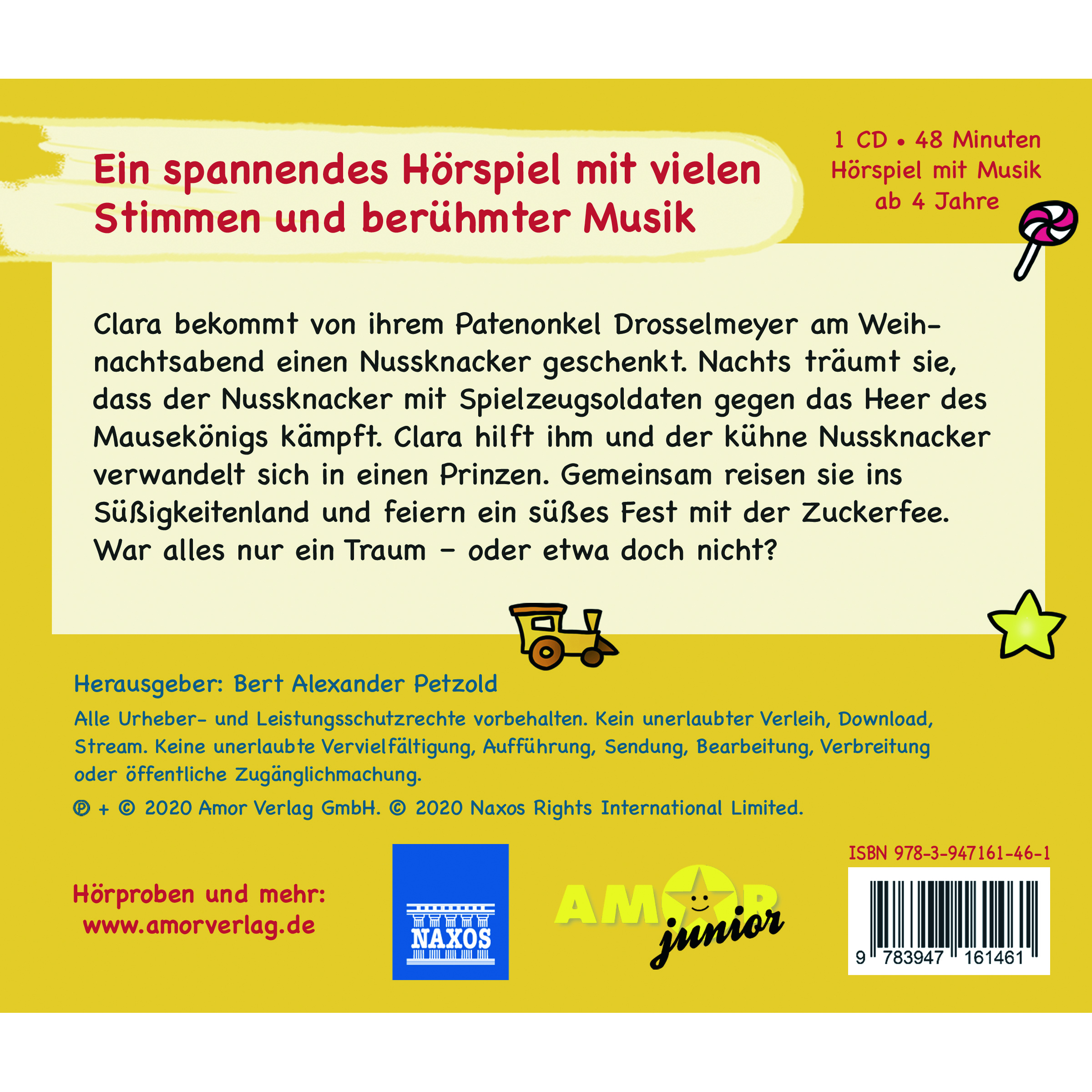 Rückseitencover Der Nussknacker – Hörspiel mit Musik