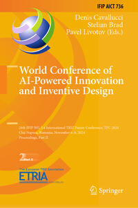 Vorderes Coverbild World Conference of AI-Powered Innovation and Inventive Design