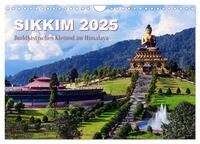 Vorderes Coverbild Sikkim – Buddhistisches Kleinod im Himalaya (Wandkalender 2025 DIN A4 quer), CALVENDO Monatskalender