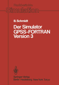 Vorderes Coverbild Der Simulator GPSS-FORTRAN Version 3