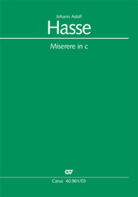 Vorderes Coverbild Miserere in c (Klavierauszug)