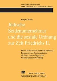 Vorderes Coverbild Jüdische Seidenunternehmer und die soziale Ordnung zur Zeit Friedrichs II.