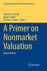 Vorderes Coverbild A Primer on Nonmarket Valuation