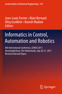 Vorderes Coverbild Informatics in Control, Automation and Robotics