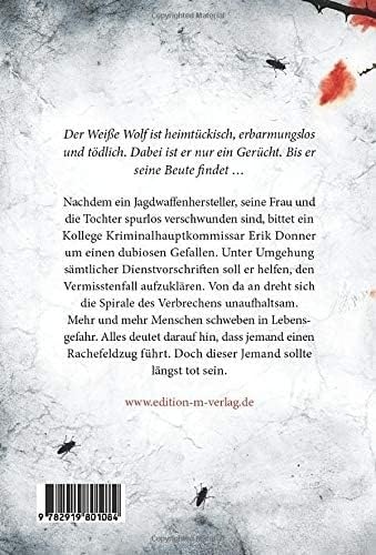 Rückseitencover Blut und böser Mann