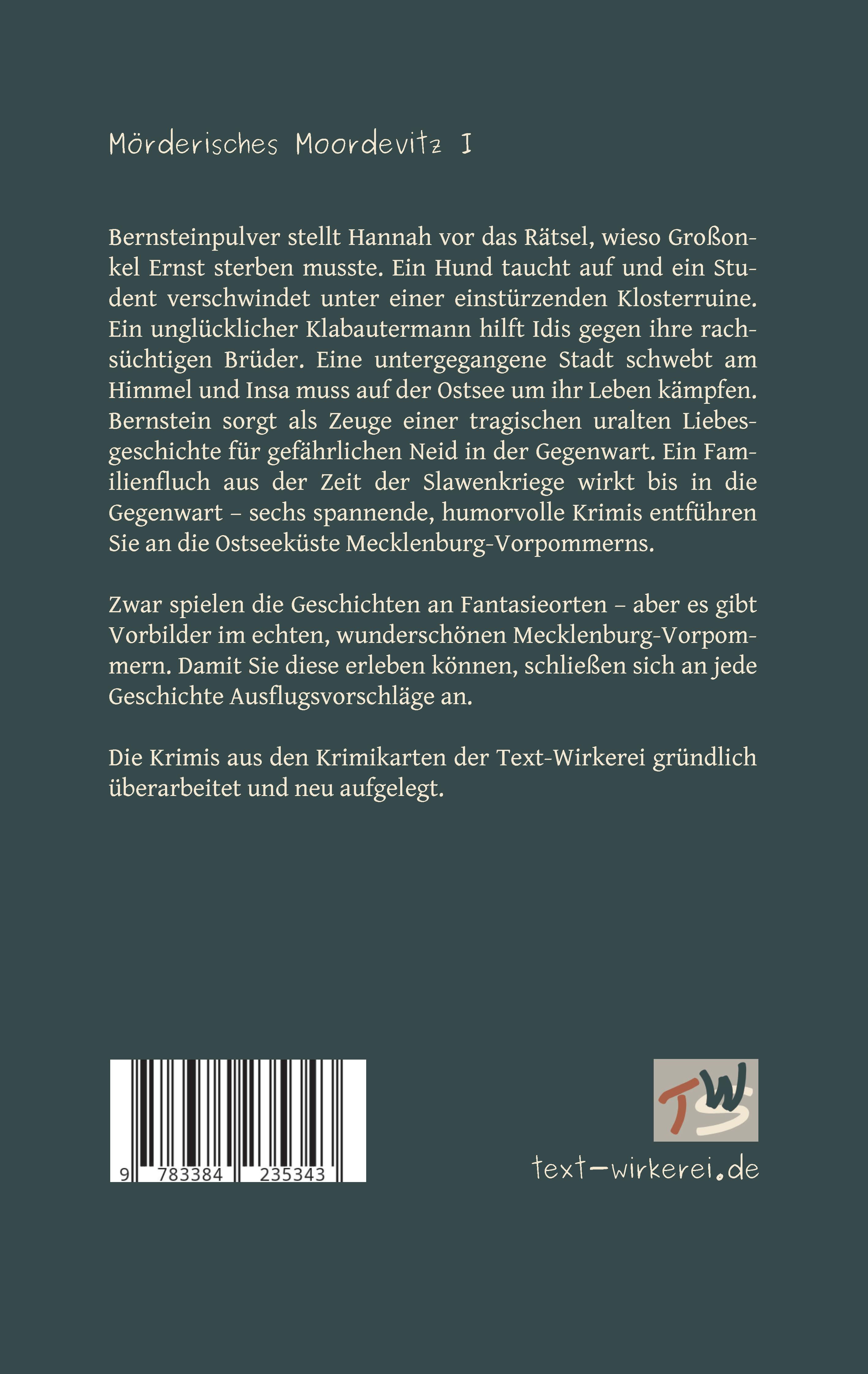 Rückseitencover Mörderisches Moordevitz
