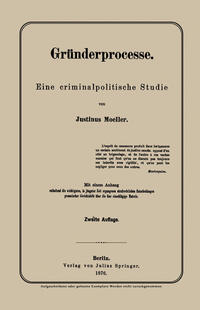 Vorderes Coverbild Gründerprocesse