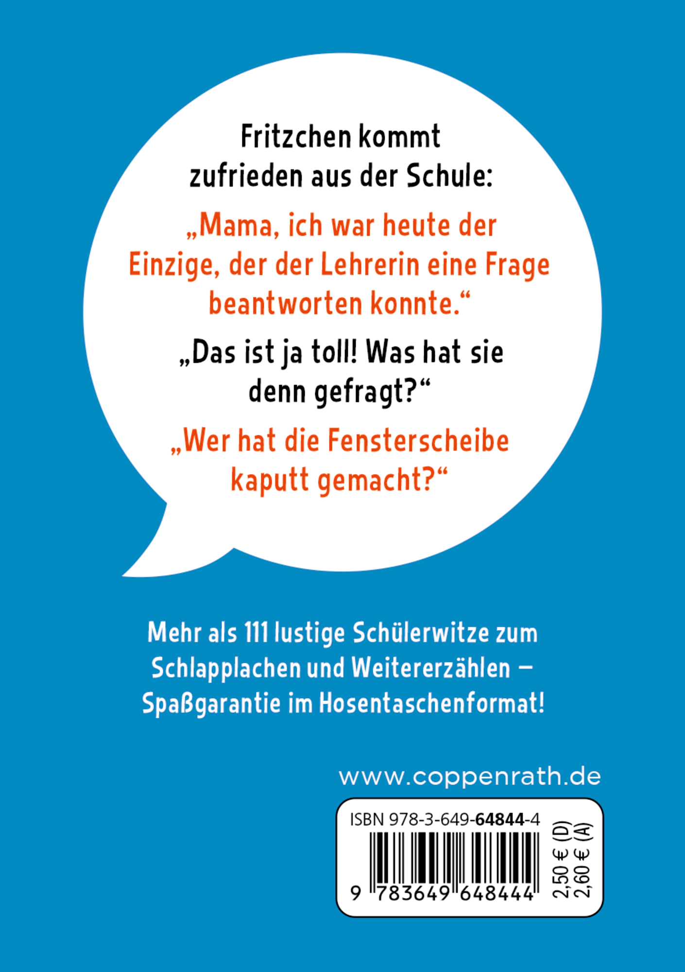 Rückseitencover Mini-Schüler-Witze