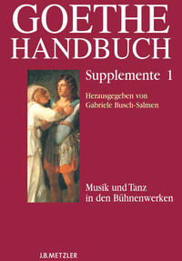 Vorderes Coverbild Goethe-Handbuch Supplemente