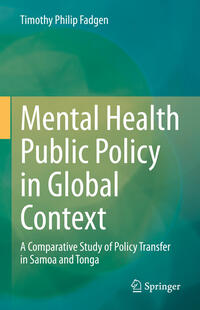 Vorderes Coverbild Mental Health Public Policy in Global Context