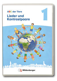 Vorderes Coverbild ABC der Tiere 1 Neubearbeitung – Lieder und Kontrastpaare