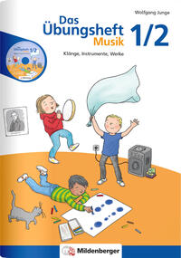 Vorderes Coverbild Das Übungsheft Musik 1/2