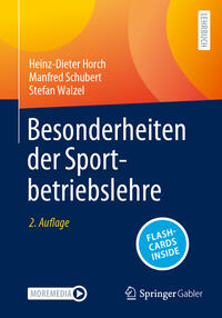 Vorderes Coverbild Besonderheiten der Sportbetriebslehre