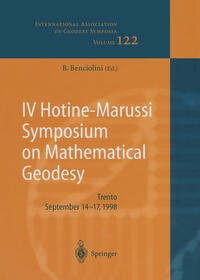 Vorderes Coverbild IV Hotine-Marussi Symposium on Mathematical Geodesy