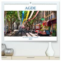 Vorderes Coverbild Agde - die schwarze Perle des Languedoc (hochwertiger Premium Wandkalender 2025 DIN A2 quer), Kunstdruck in Hochglanz