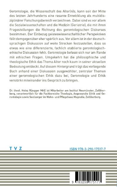 Rückseitencover Alter(n) als Herausforderung