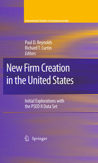 Vorderes Coverbild New Firm Creation in the United States