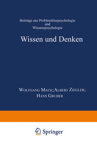 Vorderes Coverbild Wissen und Denken