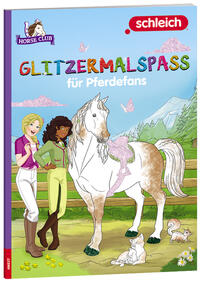 Vorderes Coverbild schleich® Horse Club™ – Glitzermalspaß für Pferdefans