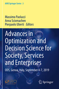 Vorderes Coverbild Advances in Optimization and Decision Science for Society, Services and Enterprises
