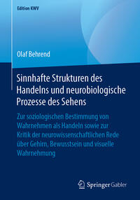 Vorderes Coverbild Sinnhafte Strukturen des Handelns und neurobiologische Prozesse des Sehens