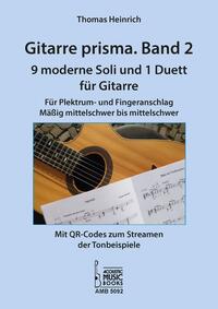 Vorderes Coverbild Gitarre prisma. Band 2.