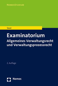 Vorderes Coverbild Examinatorium Allgemeines Verwaltungsrecht und Verwaltungsprozessrecht