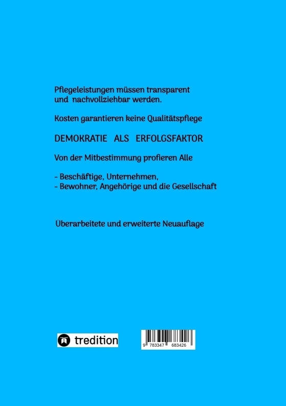 Rückseitencover Der Bewohnerbeirat