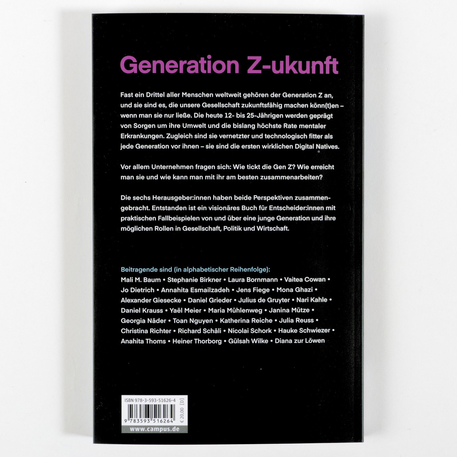 Rückseitencover Gen Z