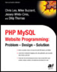 Vorderes Coverbild PHP MySQL Website Programming