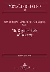 Vorderes Coverbild The Cognitive Basis of Polysemy