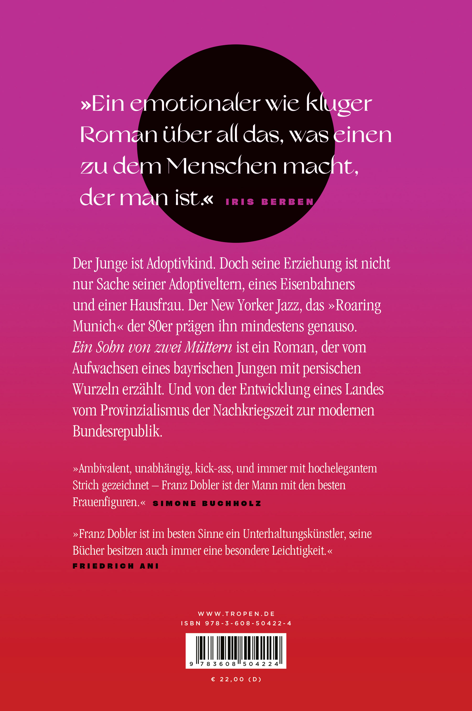 Rückseitencover Ein Sohn von zwei Müttern