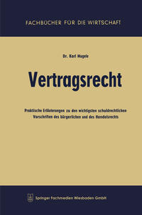 Vorderes Coverbild Vertragsrecht