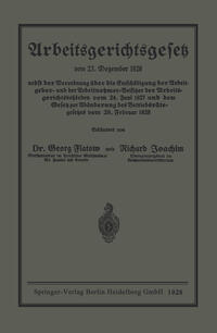 Vorderes Coverbild Arbeitsgerichtsgesetz