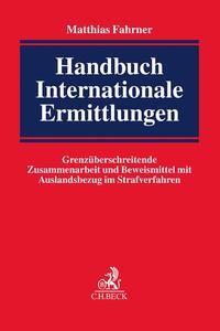 Vorderes Coverbild Handbuch Internationale Ermittlungen