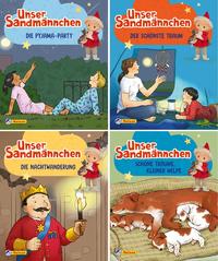 Vorderes Coverbild Nelson Mini-Bücher: Unser Sandmännchen: Gute-Nacht-Geschichten 5-8 (Einzel/WWS)