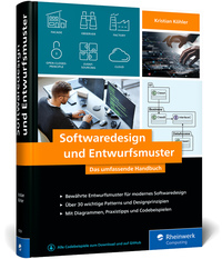 Vorderes Coverbild Softwaredesign und Entwurfsmuster