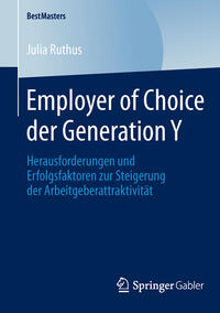 Vorderes Coverbild Employer of Choice der Generation Y
