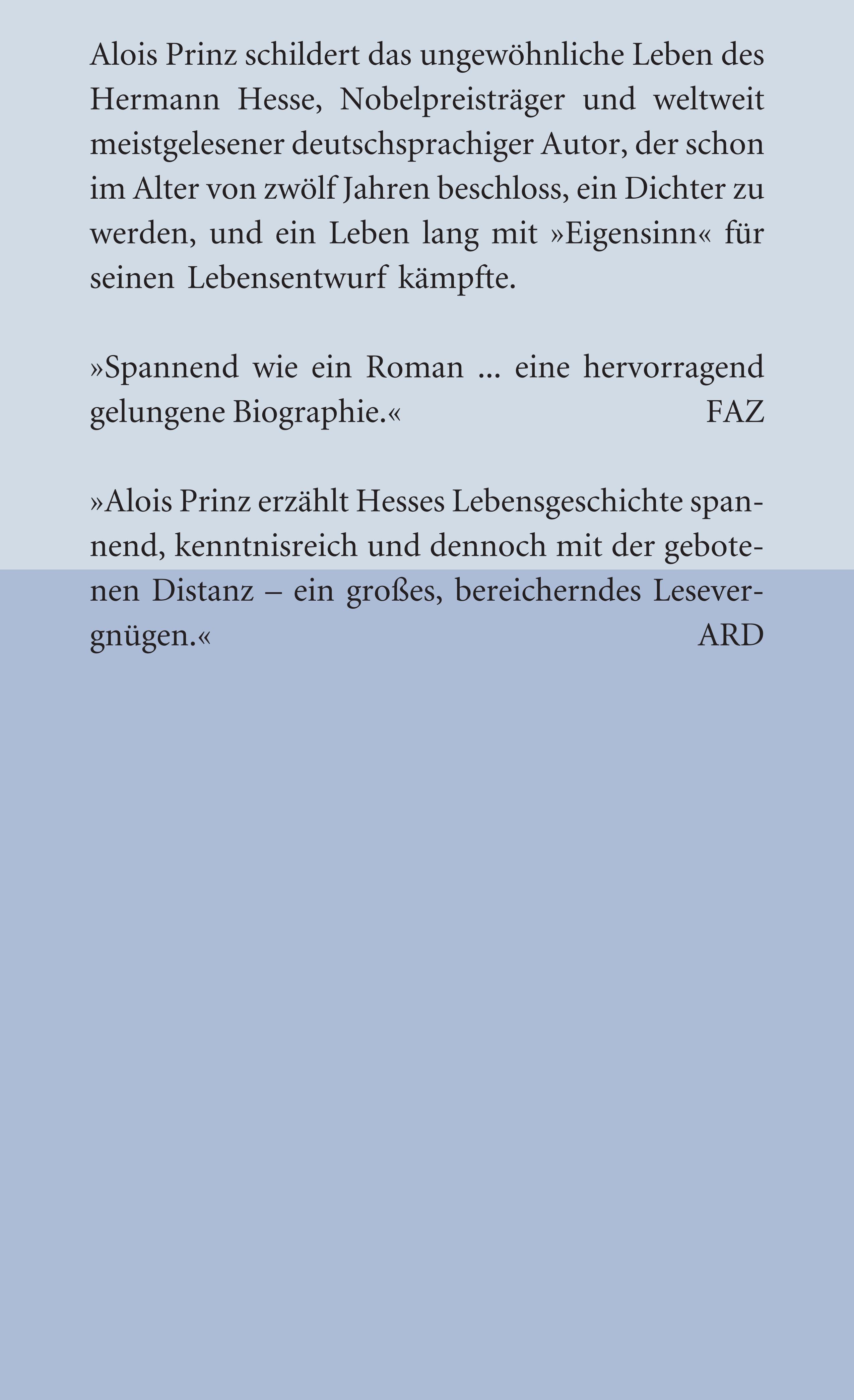 Rückseitencover »Und jedem Anfang wohnt ein Zauber inne«