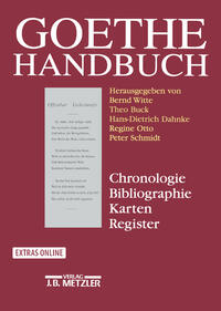 Vorderes Coverbild Goethe-Handbuch